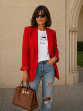 Load image into Gallery viewer, ROSALIA | The White T-Shirt