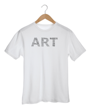 Load image into Gallery viewer, ART WORDS CLOUD White T-Shirt