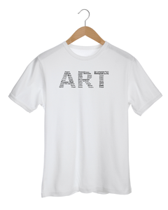 ART WORDS CLOUD White T-Shirt
