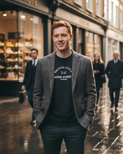 Load image into Gallery viewer, BOND STREET, LONDON Black Sweatshirt