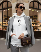 Load image into Gallery viewer, COCO CHANEL STYLE ICON White Hoodie