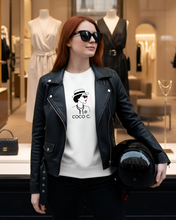 Load image into Gallery viewer, COCO CHANEL STYLE ICON  White Sweatshirt