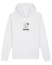 Load image into Gallery viewer, KATE MOSS SILHOUETTE  White Hoodie