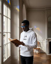 Load image into Gallery viewer, ROSALIA LUX SINGER WHITE HOODIE