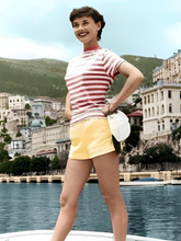 Load image into Gallery viewer, AUDREY HEPBURN | The White V-Neck