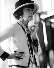 Load image into Gallery viewer, COCO CHANEL STYLE ICON White Hoodie