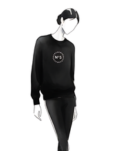 Load image into Gallery viewer, COCO N° 5 Black Sweatshirt