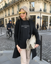 Load image into Gallery viewer, SAINT LAURENT GERMAIN PARIS Black Sweatshirt