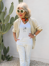 Load image into Gallery viewer, MICK JAGGER | The White Organic V-Neck