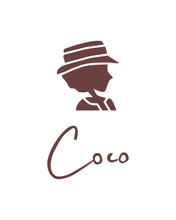 Load image into Gallery viewer, COCO SMALL LOGO IN HOT CHOCOLATE White Sweatshirt