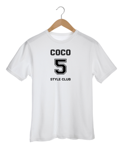 COCO 5 STYLE CLUB White T-Shirt