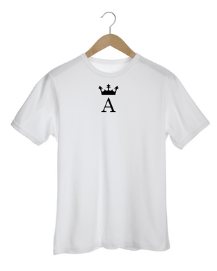 A  ROYAL MONOGRAM WhiteT-Shirt