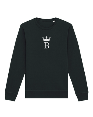 B  ROYAL MONOGRAM Black Sweatshirt