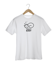 Load image into Gallery viewer, TAKE IT EASY White T-Shirt