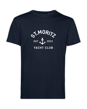 Load image into Gallery viewer, ST.MORITZ YACHT CLUB Blue Navy T-Shirt