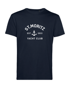 ST.MORITZ YACHT CLUB Blue Navy T-Shirt