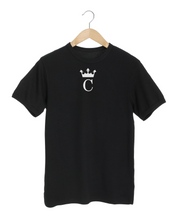 Load image into Gallery viewer, C ROYAL MONOGRAM Black T-Shirt