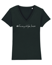 Load image into Gallery viewer, FASHION STYLE BOX Organic V-Neck T-Shirt