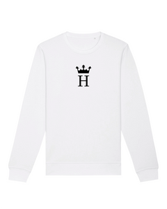 H ROYAL MONOGRAM White Sweatshirt