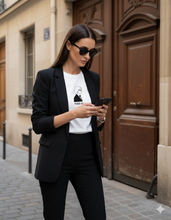 Load image into Gallery viewer, YVES SAINT LAURENT SILHOUETTE White T-Shirt