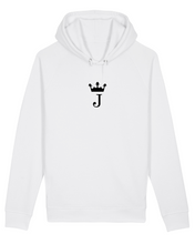 Load image into Gallery viewer, J ROYAL MONOGRAM White Hoodie