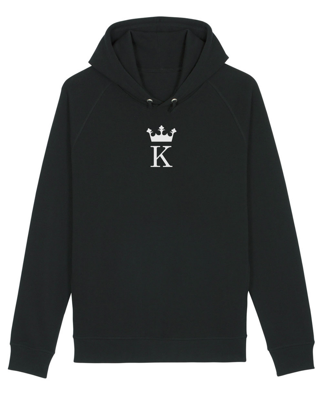 K ROYAL MONOGRAM Black Hoodie