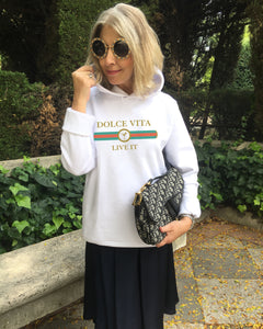 DOLCE VITA White Hoodie