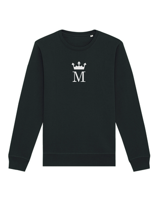 M in ROYAL STYLE Black Sweatshirt