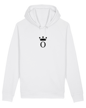 Load image into Gallery viewer, O ROYAL MONOGRAM White Hoodie