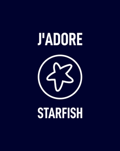 J'ADORE STARFISH Navy Blue Sweatshirt