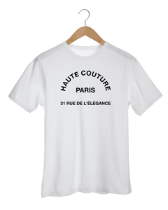 HAUTE COUTURE PARIS White T-Shirt