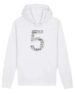 FIVE, THE LUCKY NUMBER OF COCO White Hoodie