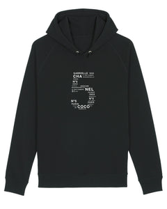 FIVE, THE LUCKY NUMBER OF COCO Black Hoodie