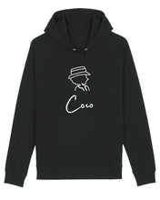 Load image into Gallery viewer, COCO ONLY NAME SIGNATURE Black Hoodie