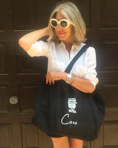 Coco Chanel shopping bag