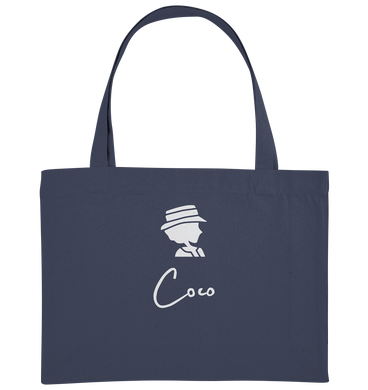 COCO CHIC Organic Shopping Bag Midnight Blue