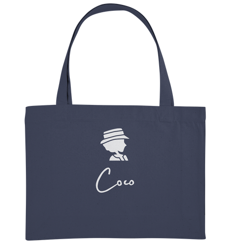 COCO CHIC Organic Shopping Bag Midnight Blue
