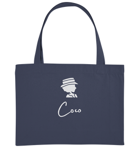 COCO CHIC Organic Shopping Bag Midnight Blue