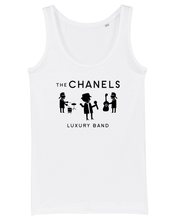 Load image into Gallery viewer, THE CHANELS Organic Tank Top White T-Shirt