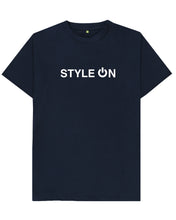 Load image into Gallery viewer, STYLE ON Blue Navy T-Shirt