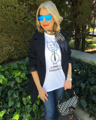 LONG LIVE CHOUPETTE! White T-Shirt