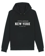 Load image into Gallery viewer, NEW YORK FIFTH AVENUE Black Hoodie