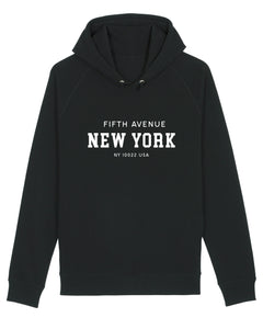 NEW YORK FIFTH AVENUE Black Hoodie