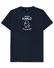 Load image into Gallery viewer, MONTE KARLO STYLE RIVIERA Blue Navy T-Shirt