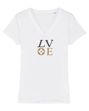 Load image into Gallery viewer, LOVE Organic V-Neck T-Shirt