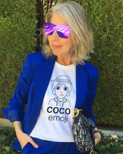 Load image into Gallery viewer, COCO EMOJI White T-Shirt