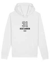 Load image into Gallery viewer, 31 RUE CAMBON White Hoodie