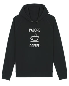 J'ADORE COFFEE Black Hoodie