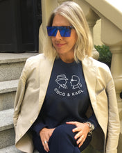 Load image into Gallery viewer, COCO AND KARL French Navy Sweatshirt