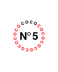 COCO N°5, THE LUCKY NUMBER OF COCO, White T-Shirt